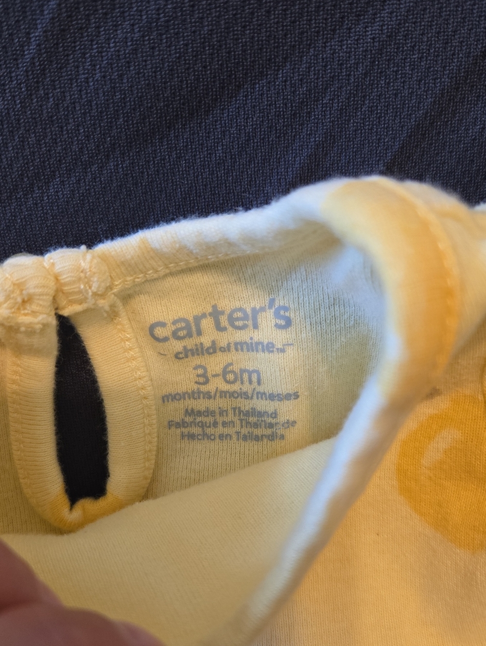 Carter’s Dress Bodysuit & Headband Set – Size 3-6 Months - Picture 3 of 4